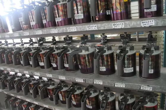Υψηλής ταχύτητας αυτόματο χρωμάτων μίξης αυτοκίνητο χρώμα άξονα μηχανών πολυ που αναμιγνύει τον εξοπλισμό
