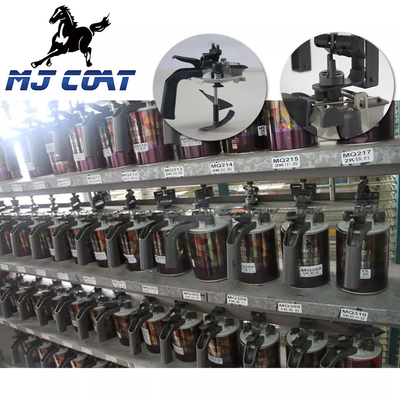 1300-1600RPM αυτόματη μηχανή μίξης χρωμάτων 56 κεφάλια 64 αυτόματος αναμίκτης χρωμάτων σώματος κεφαλιών