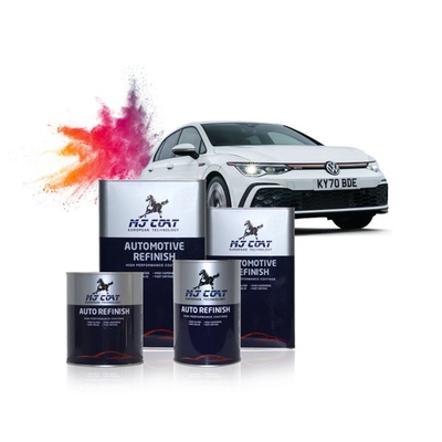 Ακρυλική πολυουρεθάνη βαφή αυτοκινήτου Refinish Matt Black Αυτοκίνητο Pearl Χρώμα